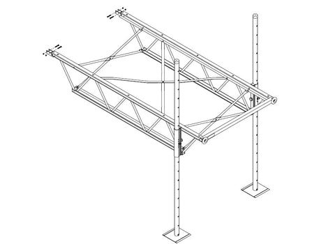 8' x 6' Truss Dock Extension PN99209 NOT AVAILABLE ONLINE see note