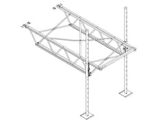 8' x 6' Truss Dock Extension PN99209 NOT AVAILABLE ONLINE see note