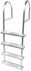 Ladder, Deluxe Aluminum, Aluminum Steps  PN98023-Mill|Échelles de quai en aluminium, échelles de luxe, marches en aluminium  PN98023-Mill